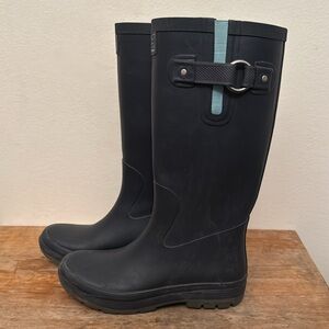 Helly Hansen Rain Boots - Women’s Size 8 - Navy Sailing Waterproof Boots